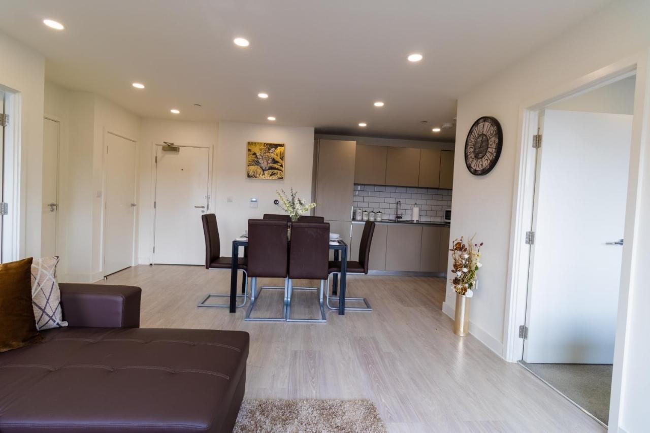 Virexxa Bedford Centre - Executive Suite - 2Bed Flat With Free Parking & Gym Luaran gambar