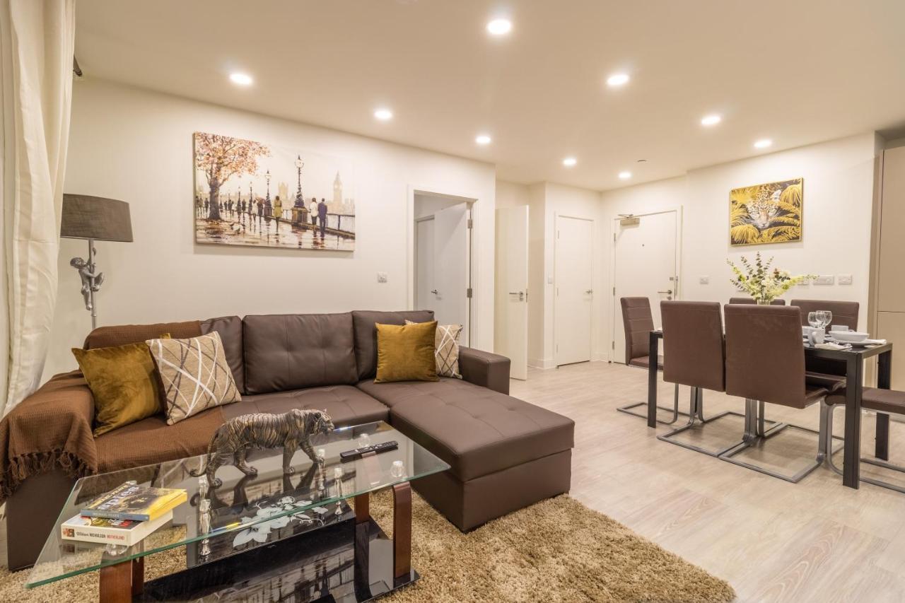 Virexxa Bedford Centre - Executive Suite - 2Bed Flat With Free Parking & Gym Luaran gambar