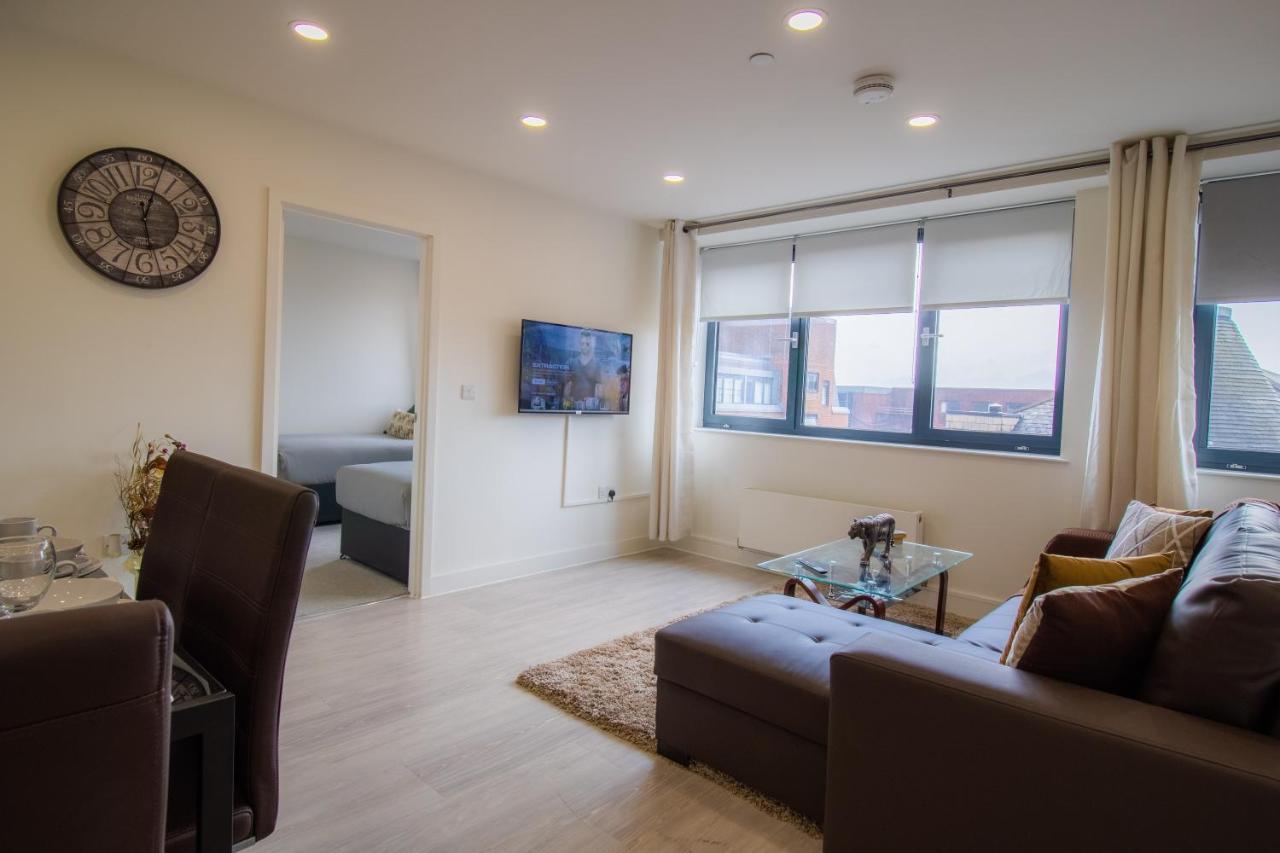 Virexxa Bedford Centre - Executive Suite - 2Bed Flat With Free Parking & Gym Luaran gambar